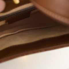 Gucci Small Jackie 1961 Webbing - Trimmed Coat - Canvas Shoulder Bag