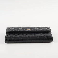 Chanel Lambskin Long Wallet Series 21
