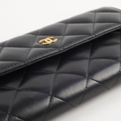 Chanel Lambskin Long Wallet Series 21