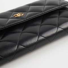 Chanel Lambskin Long Wallet Series 21