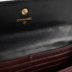 Chanel Lambskin Long Wallet Series 21