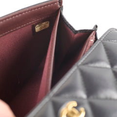 Chanel Lambskin Long Wallet Series 21