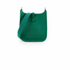 Hermes Mini Evelyn Vert Jade U stamp