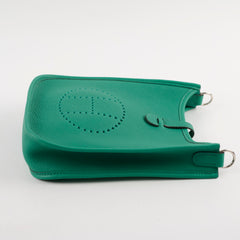 Hermes Mini Evelyn Vert Jade U stamp