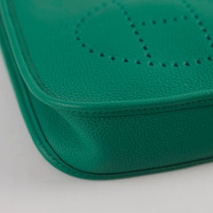 Hermes Mini Evelyn Vert Jade U stamp