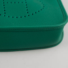 Hermes Mini Evelyn Vert Jade U stamp