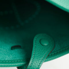 Hermes Mini Evelyn Vert Jade U stamp