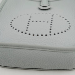 Hermes Mini Evelyn Bleu Pale Y Stamp