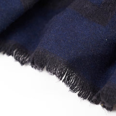 Chanel Cashmere Scarf Navy blue