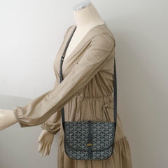 Goyard Belvedere PM Crossbody Bag Grey