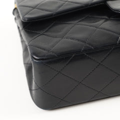 Chanel Vintage Classic Flap Small Lambskin Black