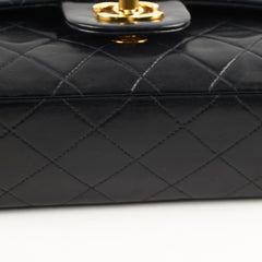 Chanel Vintage Classic Flap Small Lambskin Black