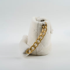 Chanel Top Handle Fluffy Bag