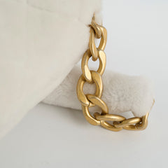 Chanel Top Handle Fluffy Bag