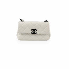 Chanel Seasonal Rectangular Mini Caviar White