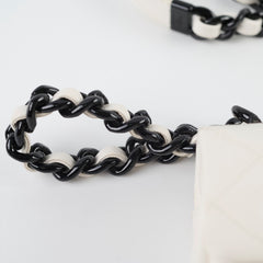 Chanel Seasonal Rectangular Mini Caviar White