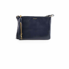 Saint Laurent Crossbody Navy with Tassel