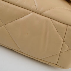 Chanel 19 Beige Small