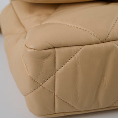 Chanel 19 Beige Small