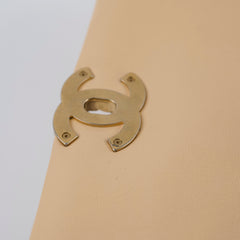 Chanel 19 Beige Small