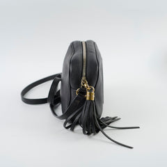 Gucci Soho Tassel Camera Bag Black