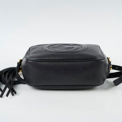 Gucci Soho Tassel Camera Bag Black