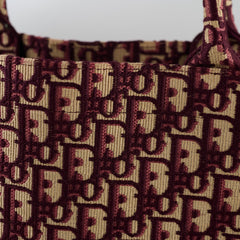Christian Dior Book Tote Large Red Dior Oblique