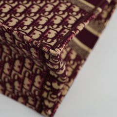 Christian Dior Book Tote Large Red Dior Oblique