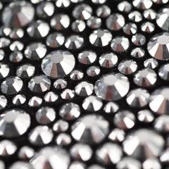 Prada Cleo Satin Crystal Shoulder Bag Black