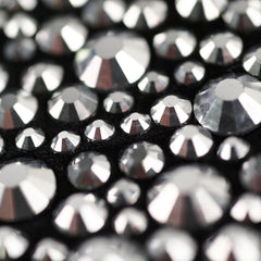 Prada Cleo Satin Crystal Shoulder Bag Black