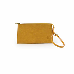 Louis Vuitton Epi Clutch Yellow