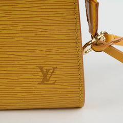 Louis Vuitton Epi Clutch Yellow