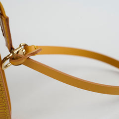 Louis Vuitton Epi Clutch Yellow