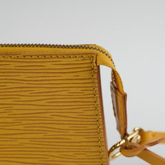Louis Vuitton Epi Clutch Yellow