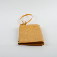 Louis Vuitton Epi Clutch Yellow