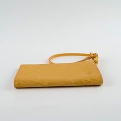 Louis Vuitton Epi Clutch Yellow