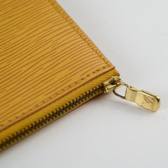 Louis Vuitton Epi Clutch Yellow