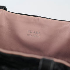Prada Reverse Tote Bag Black/Pink