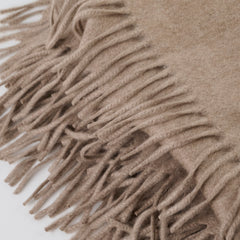 Loro Piana Cashmere Dark Beige Shawl