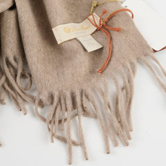 Loro Piana Cashmere Dark Beige Shawl