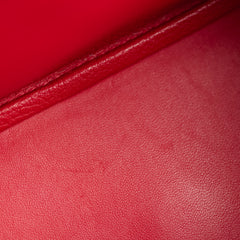 Hermes Lindy 26 Clemence Rouge Casaque X Stamp