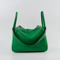 Hermes Lindy 26 Clemence Bamboo R Square Stamp