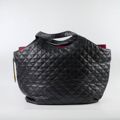 Saint Laurent Icare Maxi Shopper Tote Black