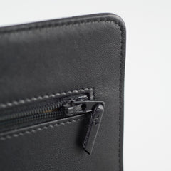 Chanel Wallet on Chain WOC Pearl Crush Lambskin Black