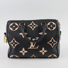 Louis Vuitton Speedy 25 Giant Monogram Black