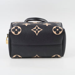 Louis Vuitton Speedy 25 Giant Monogram Black