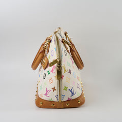 Louis Vuitton Alma PM Multicolour White