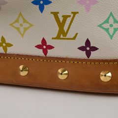 Louis Vuitton Alma PM Multicolour White