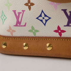 Louis Vuitton Alma PM Multicolour White