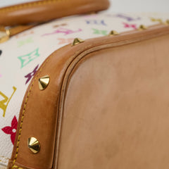Louis Vuitton Alma PM Multicolour White